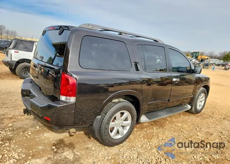2015 Nissan Armada Sv from USA, damaged, VIN 5N1AA0NDXFN600013